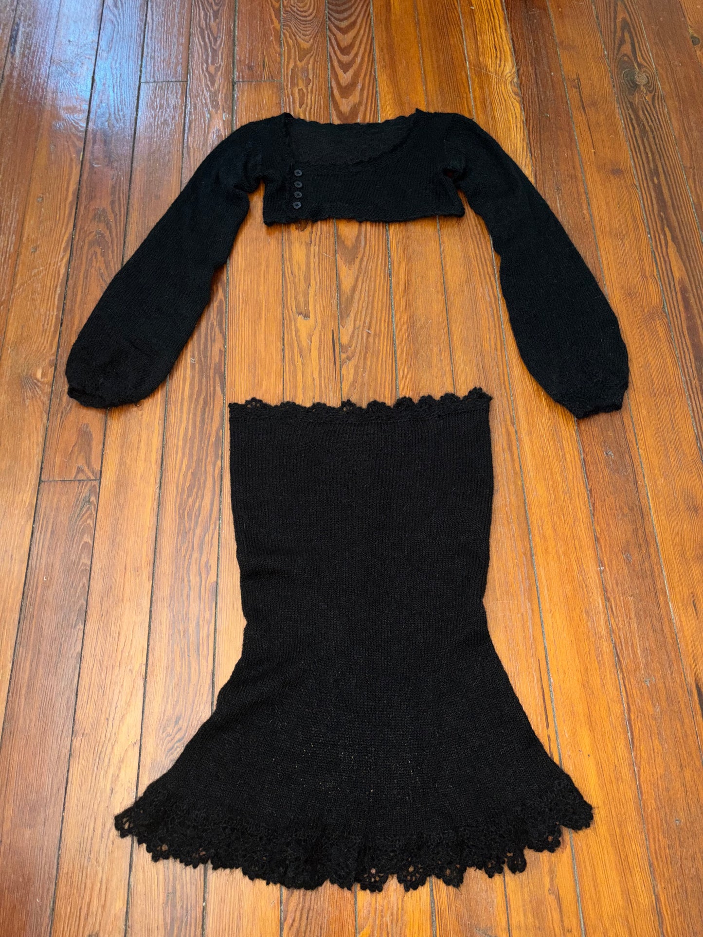 josephine mohair skirt