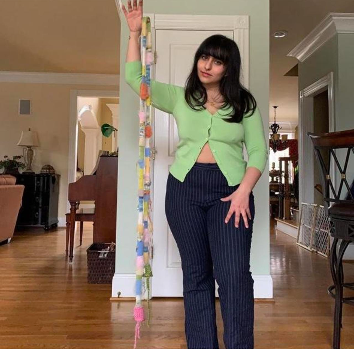 sooo stringy skinny scarf