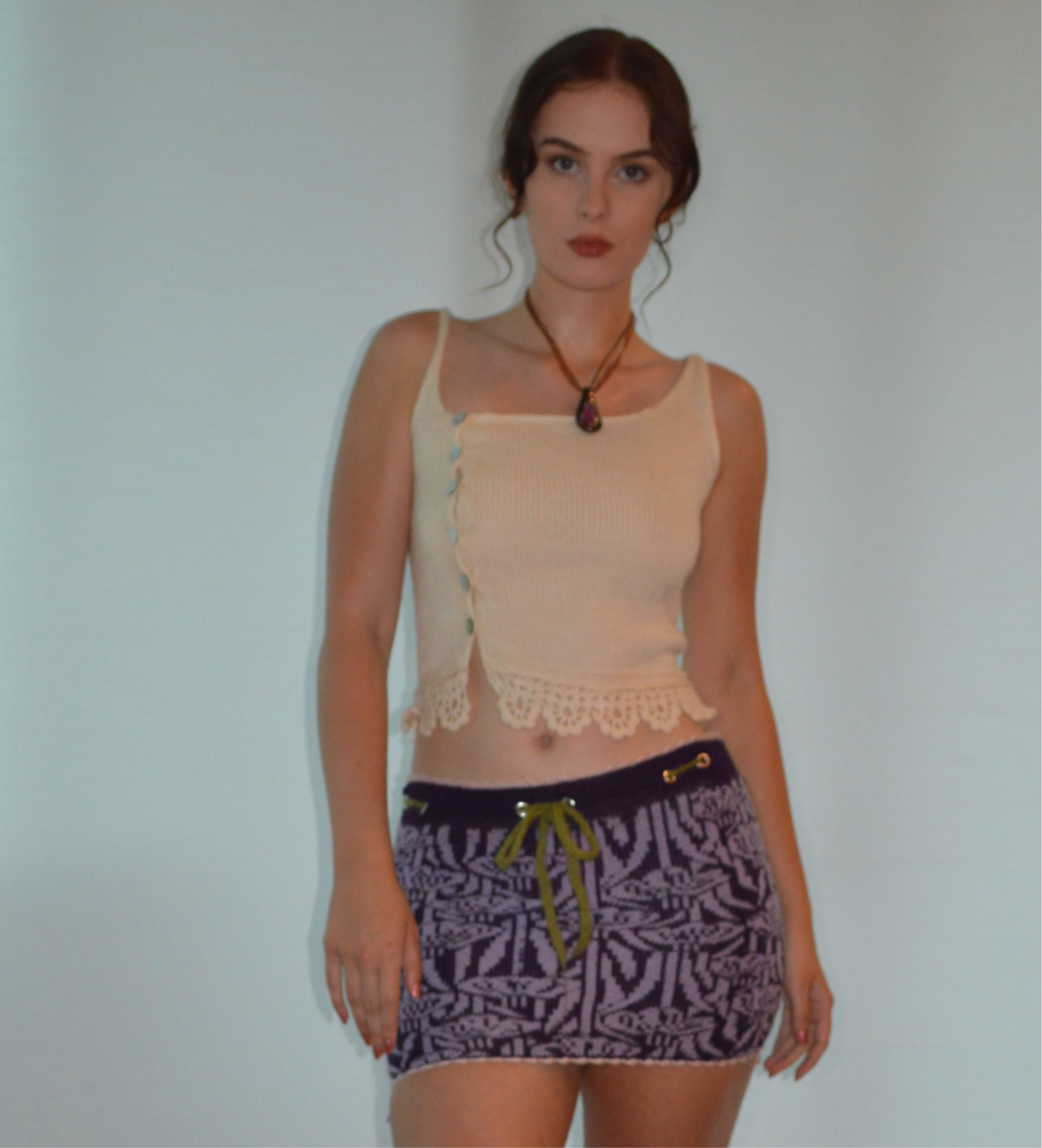 flower power skirt