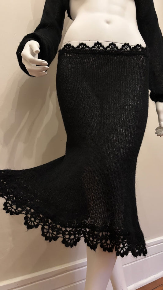 josephine mohair skirt