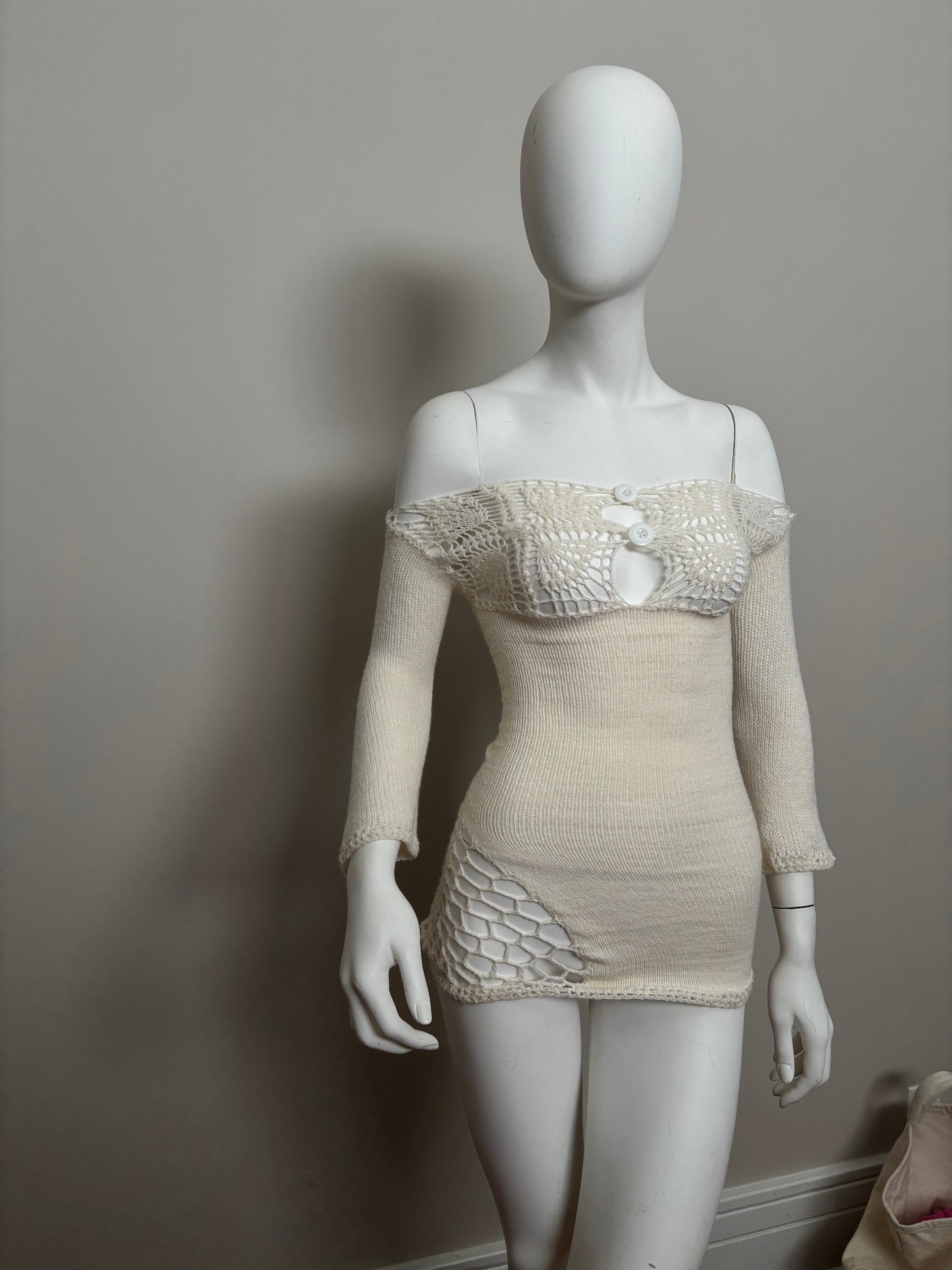 erica custom mini dress