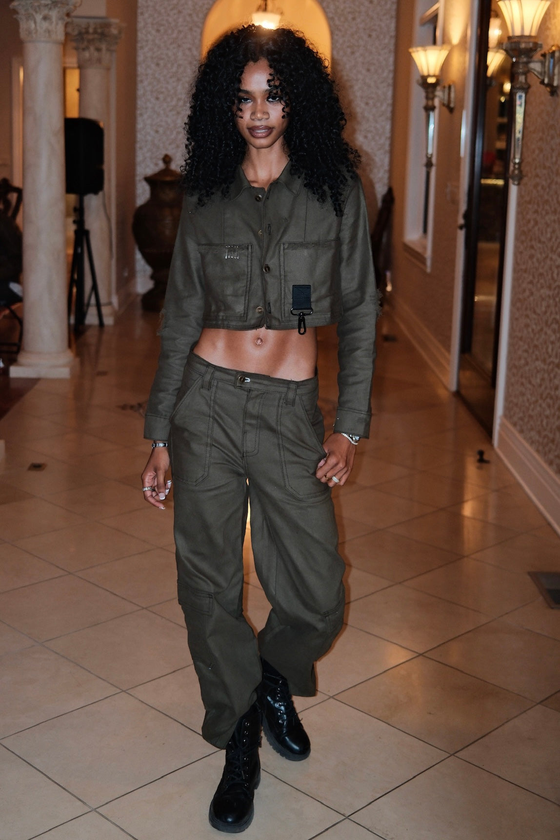 Military fatigue pants